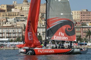 The boat is heavily based on Emirates Team New Zealand's TP52, currently leading the MedCup circuit (c) Chris Cameron
